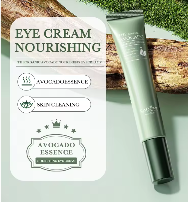 Crema de Ojos de Aguacate – Hidratación y Suavidad -20 g