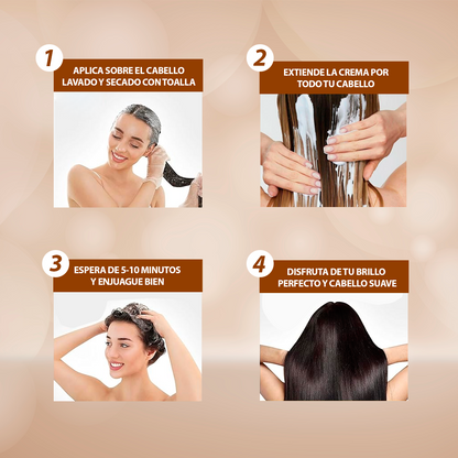 Hair Lux™  Tu cabello liso en 10 minutos. (500ml)+Regalo especial