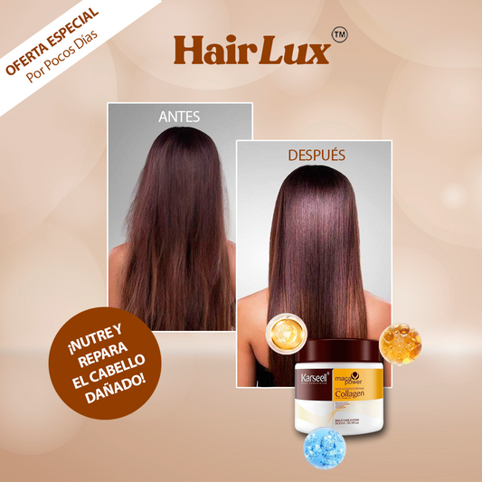 Hair Lux™  Tu cabello liso en 10 minutos. (500ml)+Regalo especial